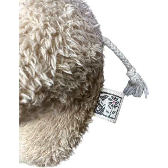 Wooly Mammoth Avida Toys Plush Stuffed Animal Rustic Artistic Plaid Ears 8” - Picture 8 of 11